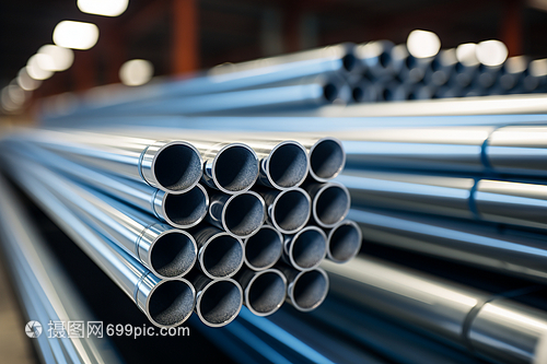 銀色鋼管倉庫存儲管理探析